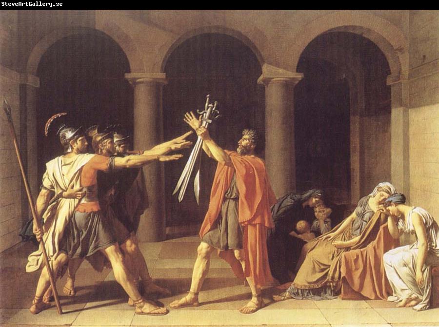 Jacques-Louis David The Oath of The Horatii